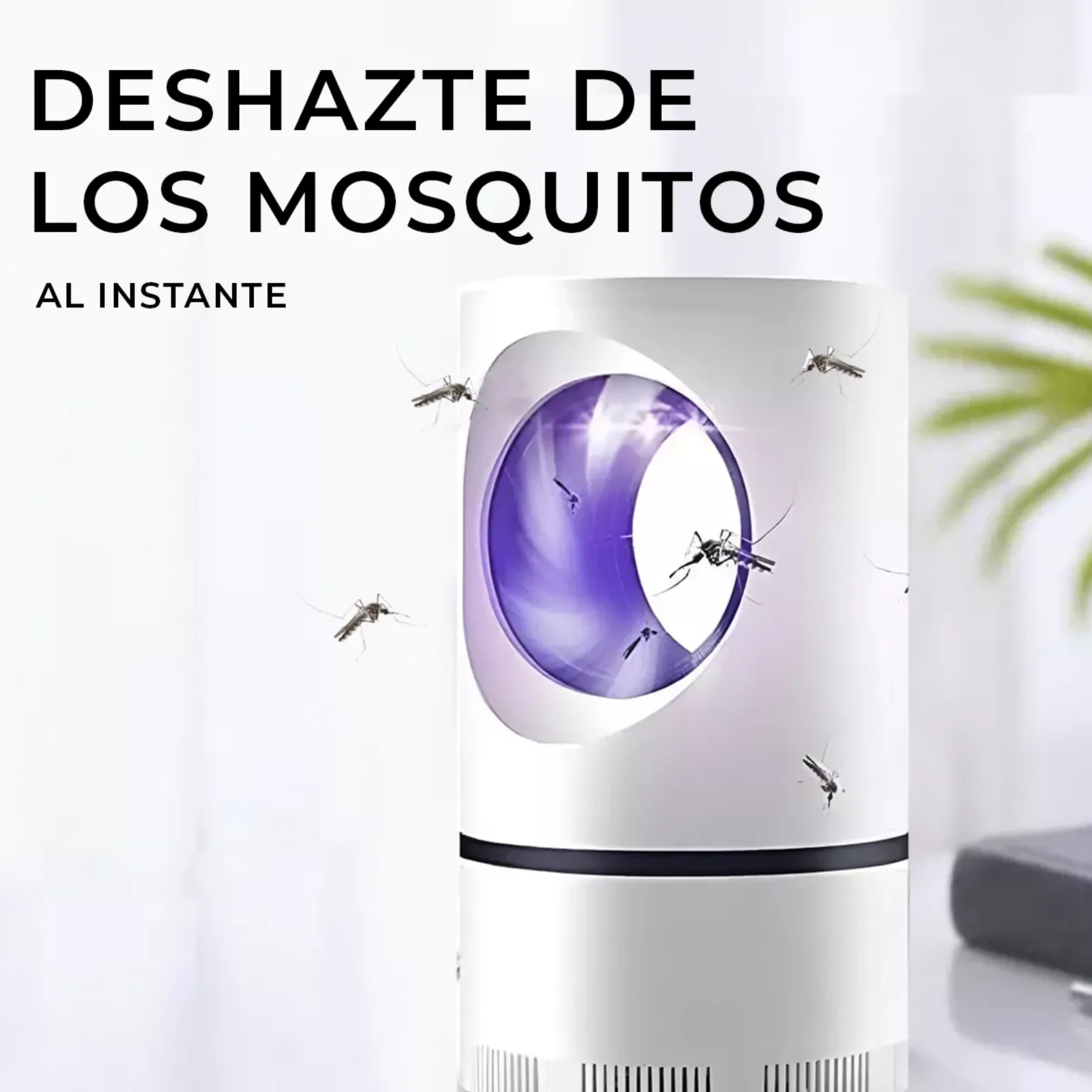 ZappLight™ – Lámpara UV Silenciosa Atrapa Insectos