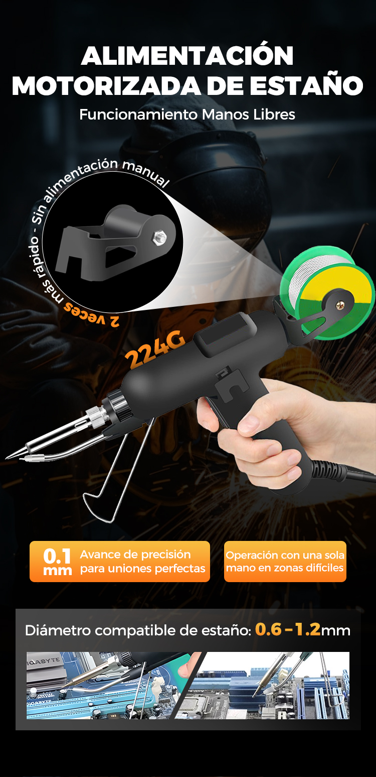ProHeat 80™ – Soldador de Alta Eficiencia 80 W