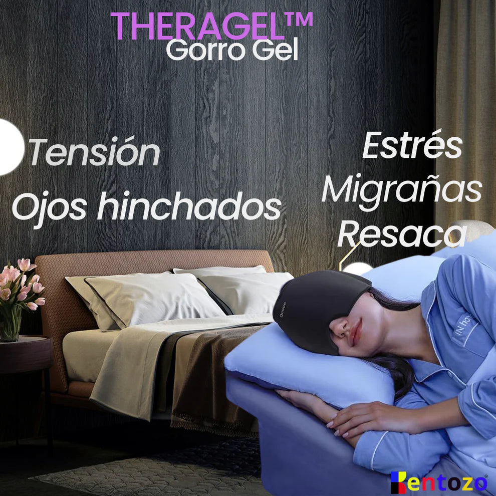 GORRO DE GEL ALIVIO DE MIGRAÑA THERAGEL