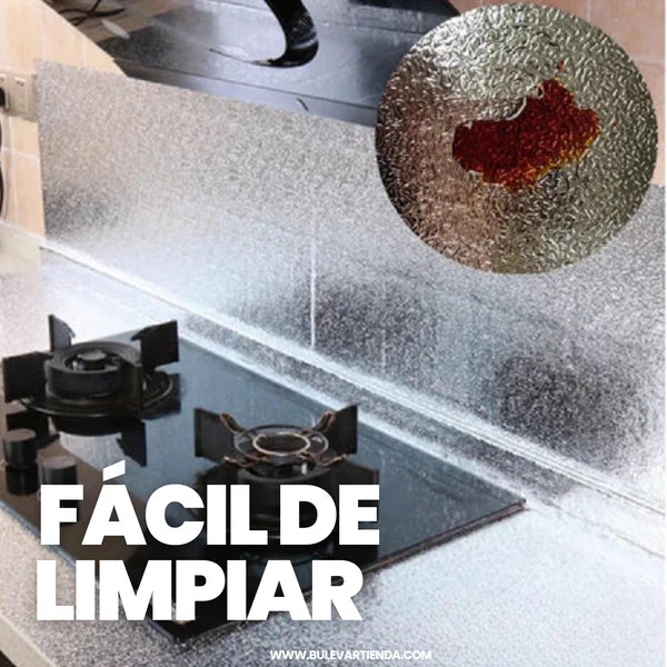 PAPEL ALUMINIO ADHESIVO DE COCINA PROMO 3x1