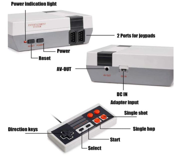 🎮 MINI CONSOLA RETRO 620 JUEGOS! 🎁