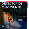 LÁMPARA SOLAR CON SENSOR DE MOVIMIENTO SolarGuard Pro™