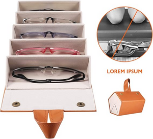 Organizador de Lentes de Sol de 5 ranuras