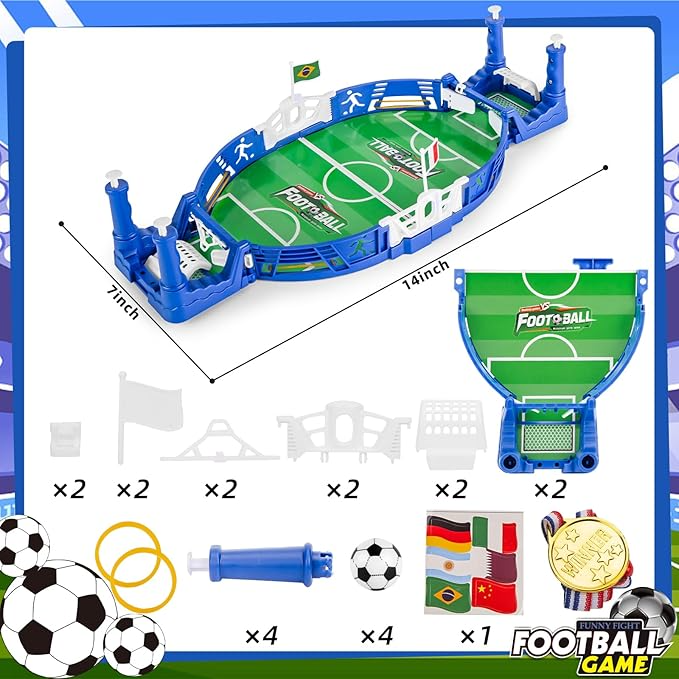 JUGUETE DE MESA CANCHA DE FÚTBOL