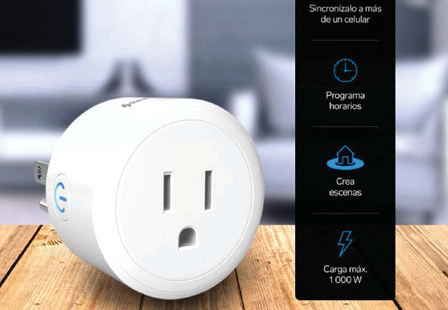 HomeLink™ – Enchufe Inteligente Wi-Fi + Bluetooth