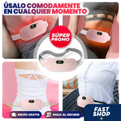 CINTURÓN MASAJEADOR TÉRMICO PARA CÓLICOS ThermoZen®