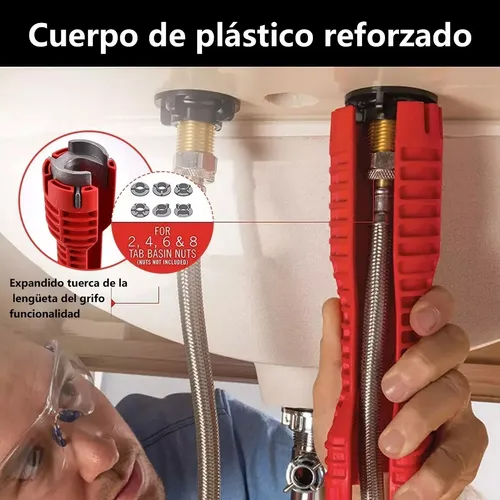 🛠️ Llave de fregadero 8 en 1🛠️