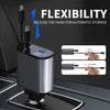 ⚡ CHARGEFLEX PRO™ Cargador Retráctil de Carga Rápida para Auto