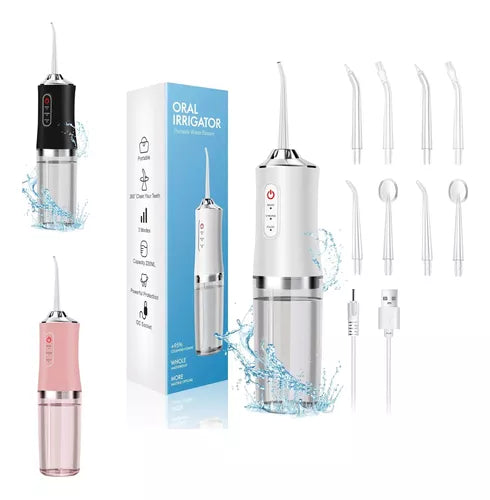 IRRIGADOR DENTAL RECARGABLE