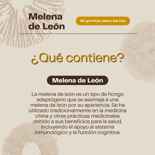 NeuroMelena™ – Extracto de Melena de León