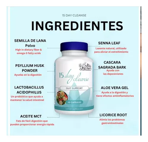 CleanGut™ 15D – Detox Intestinal Natural en Solo 15 Días