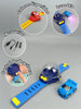 RELOJ CON CARRO A CONTROL REMOTO
