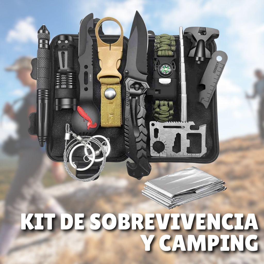 🛡️ Kit de Supervivencia de Emergencia 12 pzs🛡️