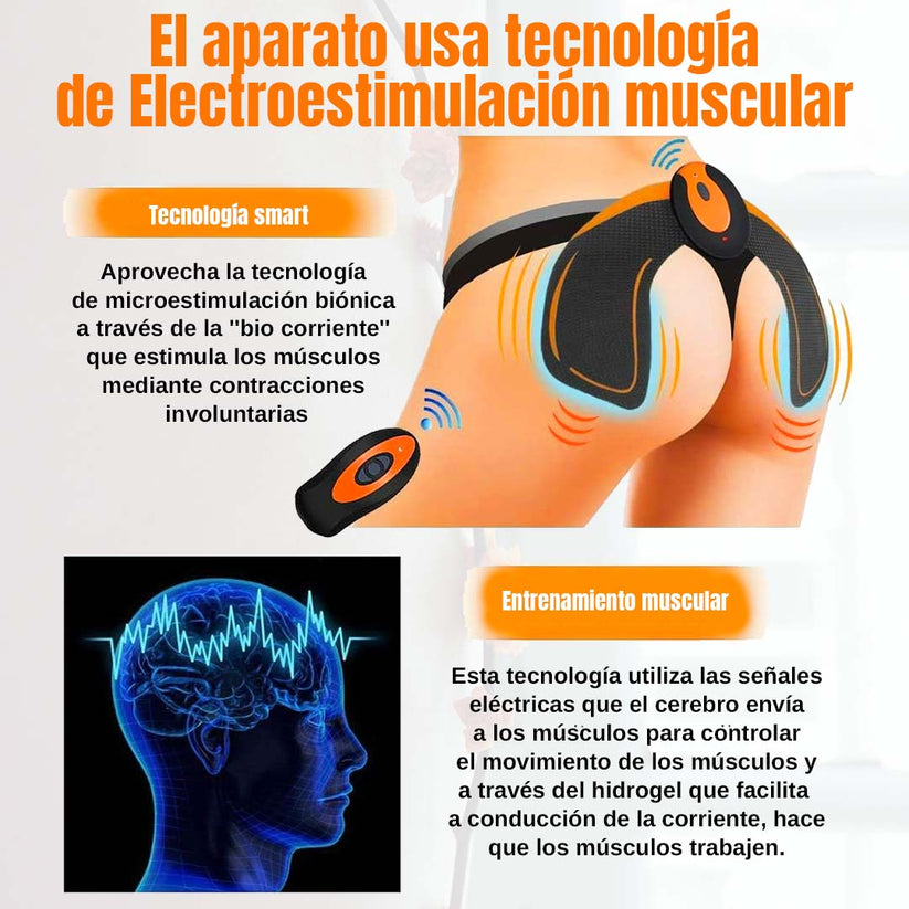 🍑 GYM PRO™ Electroestimulador de Glúteos