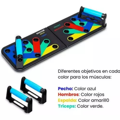 TABLA PARA FLEXIONES DE PECHO PUSH-UP