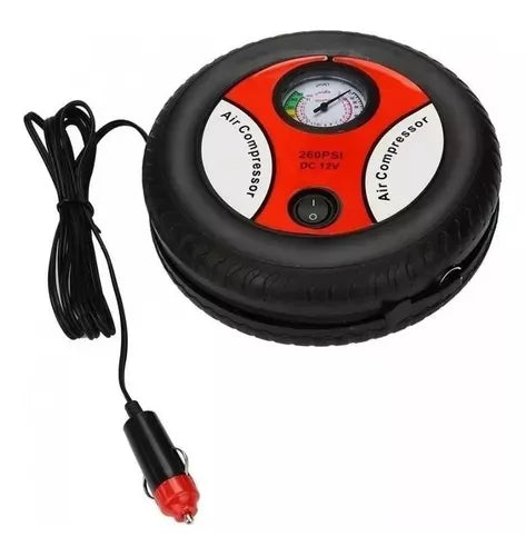 Mini Compresor de Aire Portátil + 3 Adaptadores de boquilla