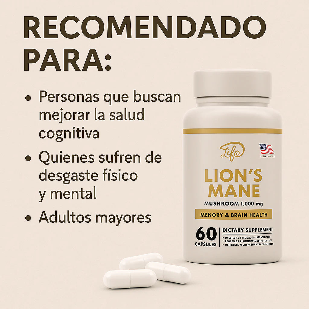 NeuroMelena™ – Extracto de Melena de León